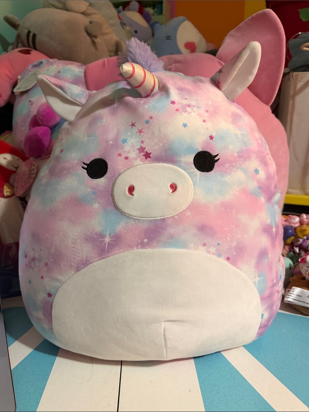 Kellytoy Nebula the Unicorn Squishmallow (no tags)